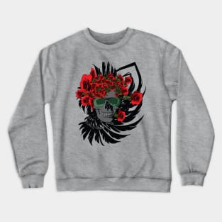 Rosa skull Crewneck Sweatshirt